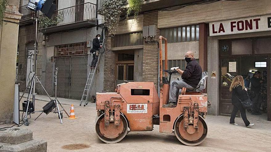 Afectacions de trànsit a l&#039;entorn del carrer Fontanet, demà, pel rodatge de Monzón