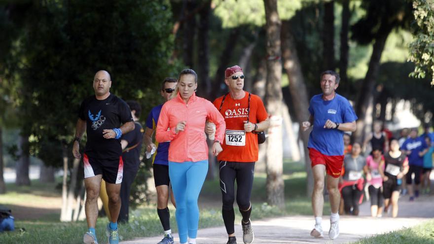 Corredores en el circuito 5K.