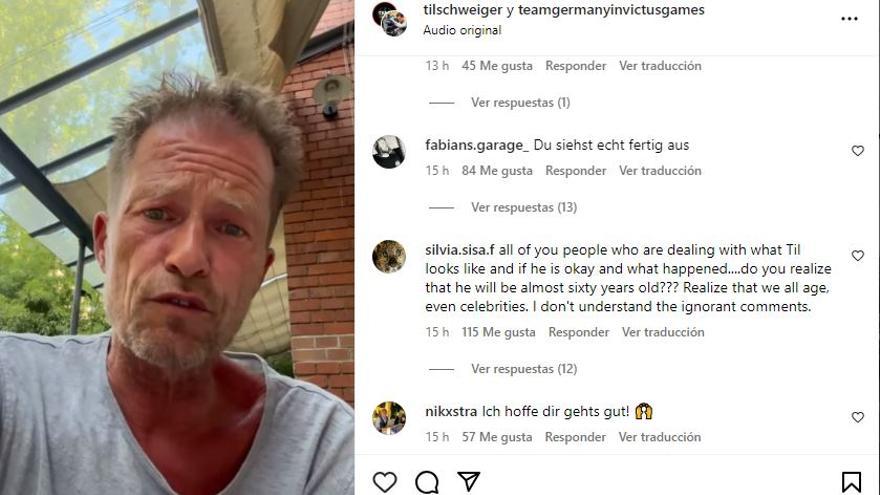 Mallorca-Zweithausbesitzer Til Schweiger meldet sich nach Vorwürfen und sorgt mit seinem Aussehen für Diskussionen
