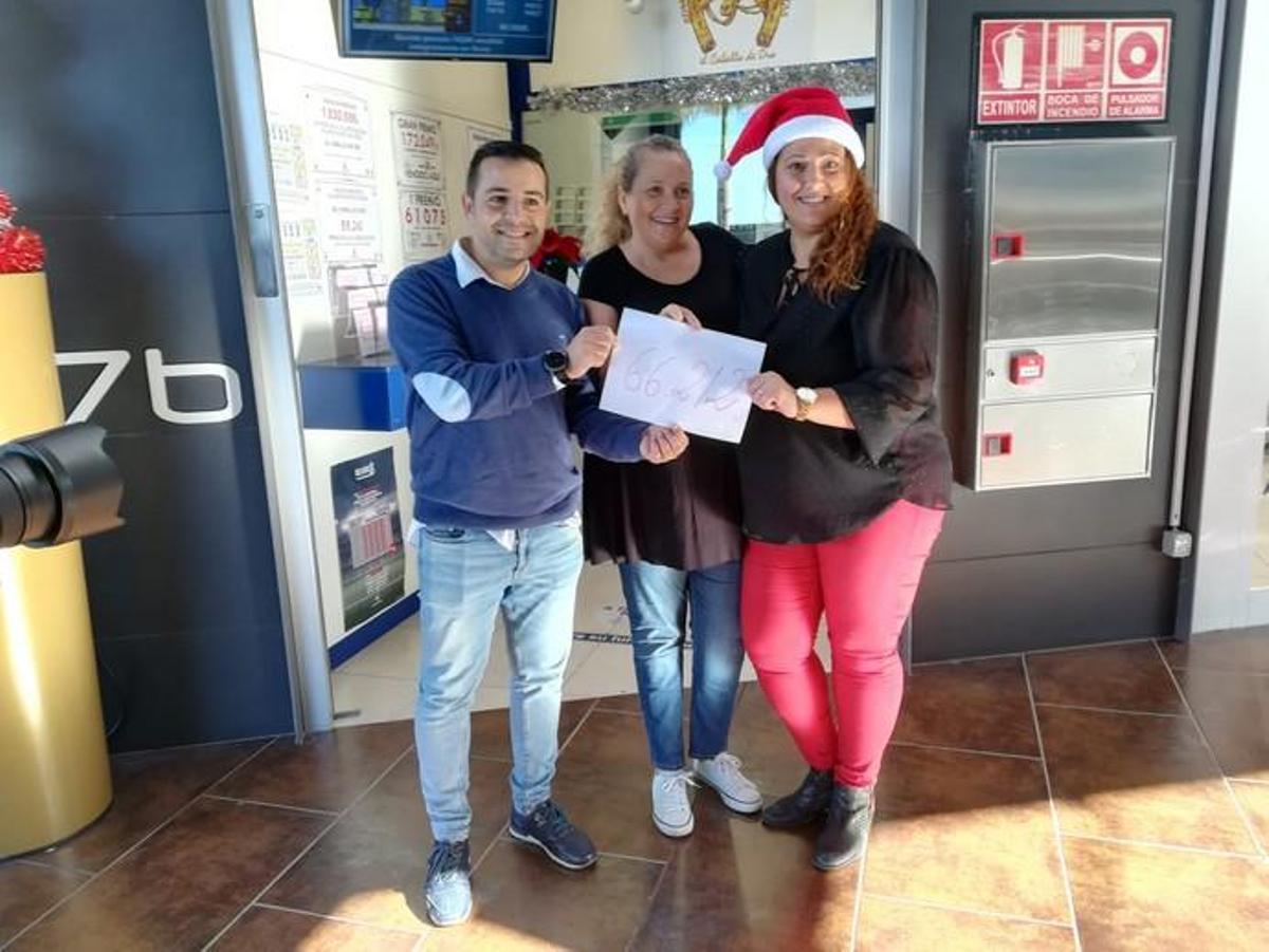 Estos son los afortunados de la Lotería Navidad en Canarias