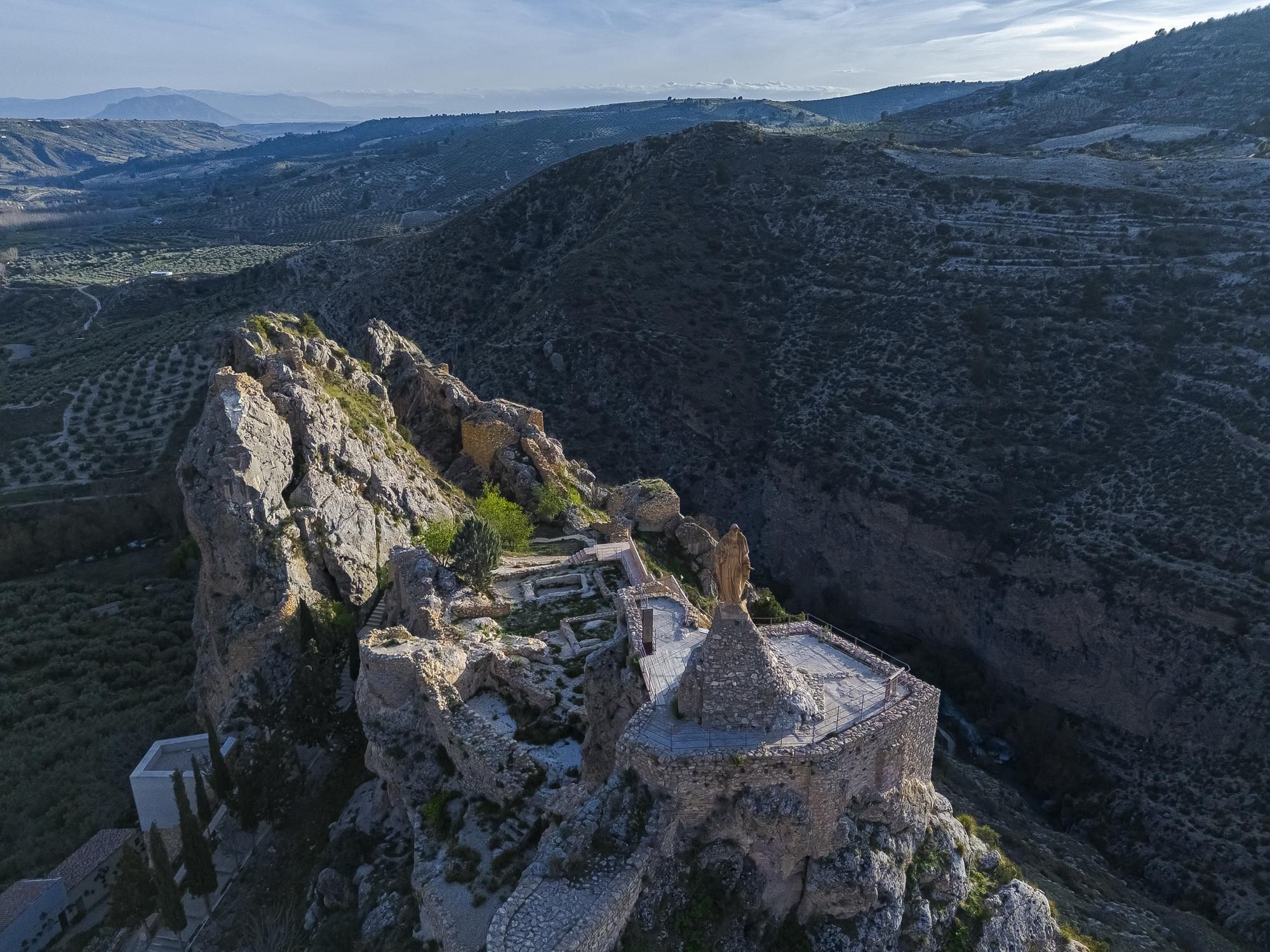 Vista aérea del parque Natural de Castril, en Granada