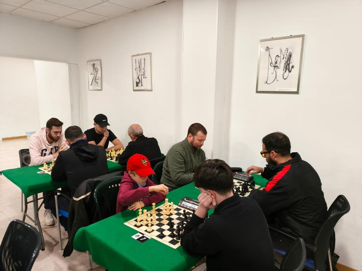Torneo de ajedrez de la JM Russafa.