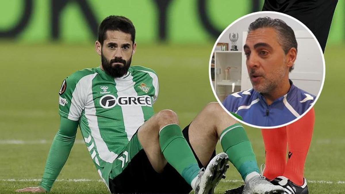 La lesión de Isco explicada por el equipo médico del Betis