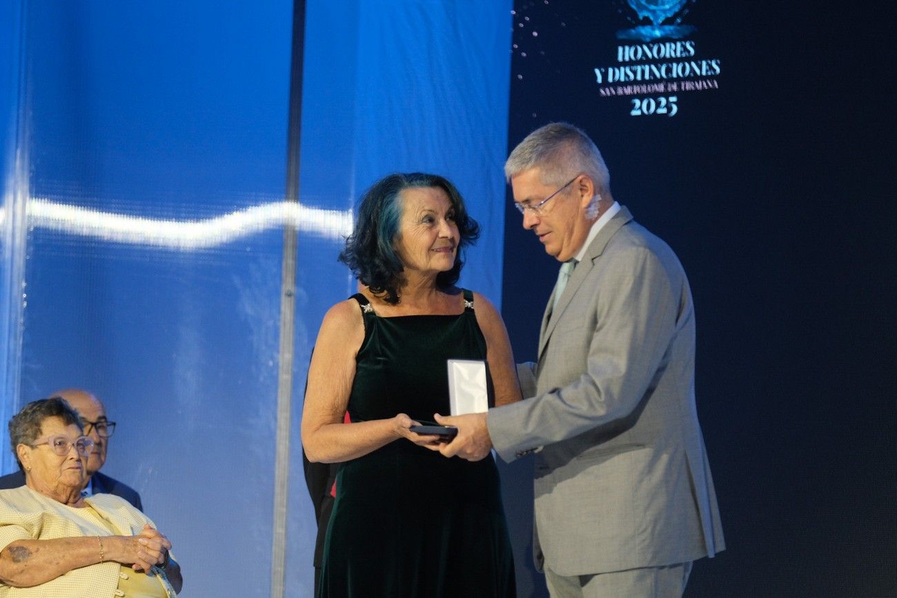 Gala de Honores y Distinciones de San Bartolomé de Tirajana