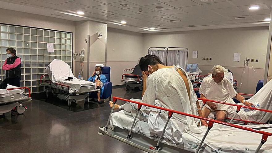 Denuncian la saturación en las urgencias de los hospitales de Baleares