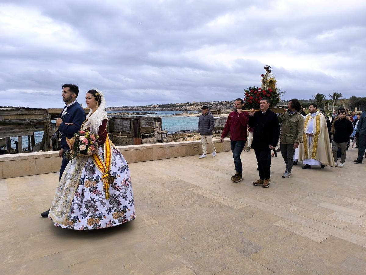 El año pasado se volvieron a celebrar las Fallas en es Pujols