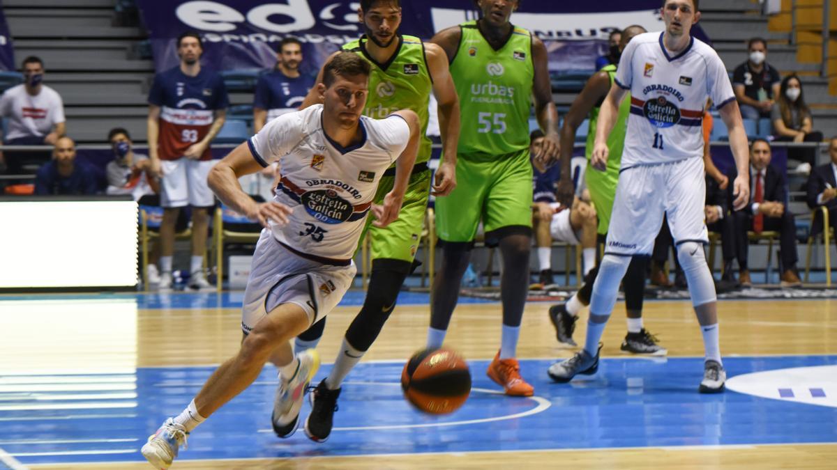 Czerapowicz, en un encuentro con Obradoiro