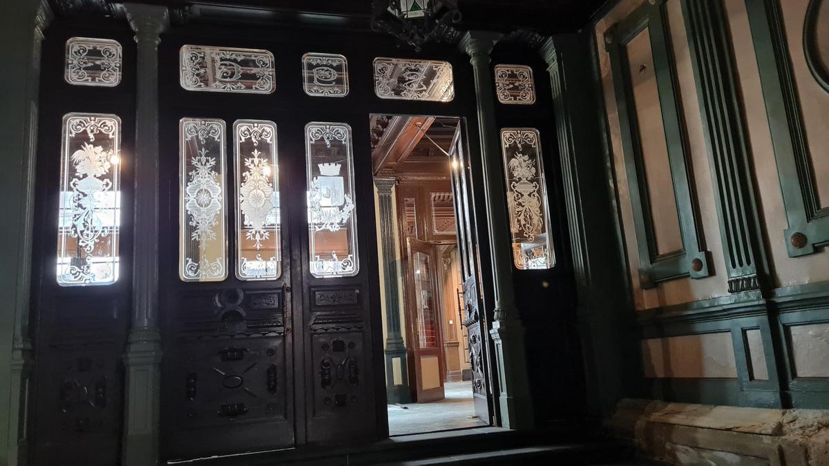 Interior del antiguo Palacio de la Diputación
