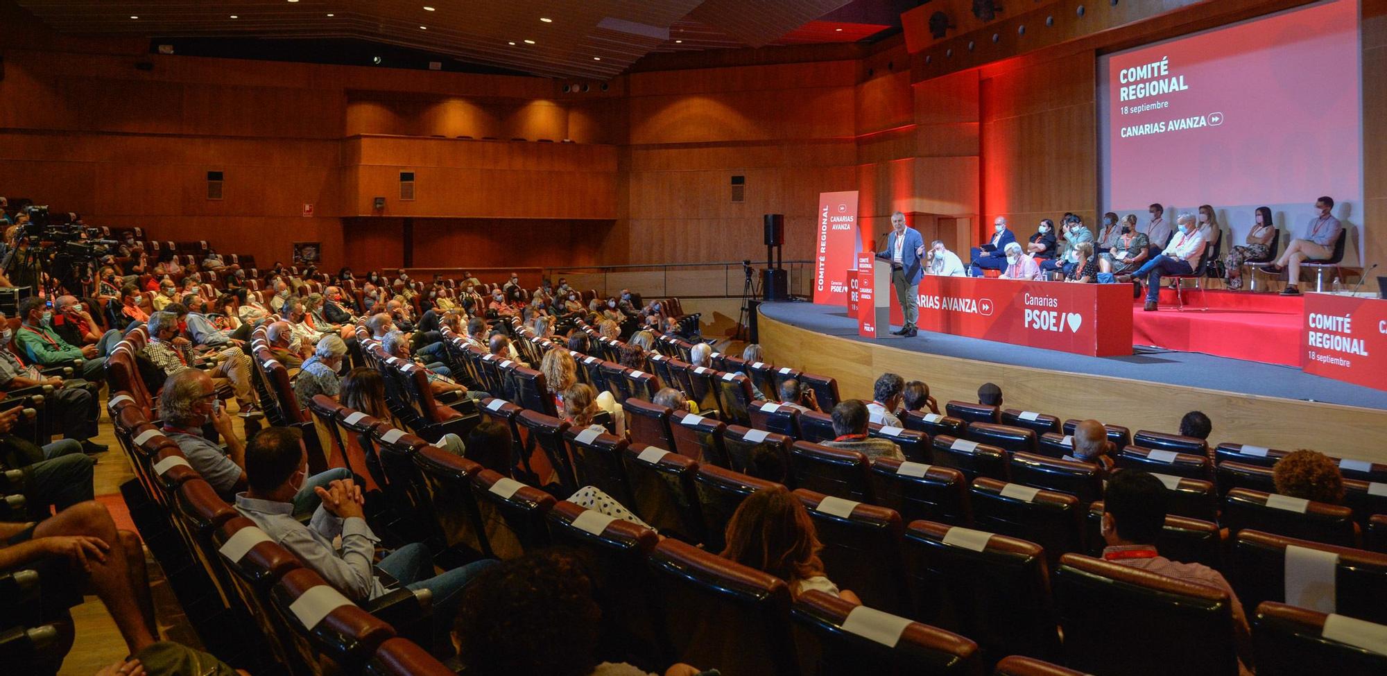 Reunión Extraordinaria del Comité Regional del PSOE en Infecar (18/09/2021)
