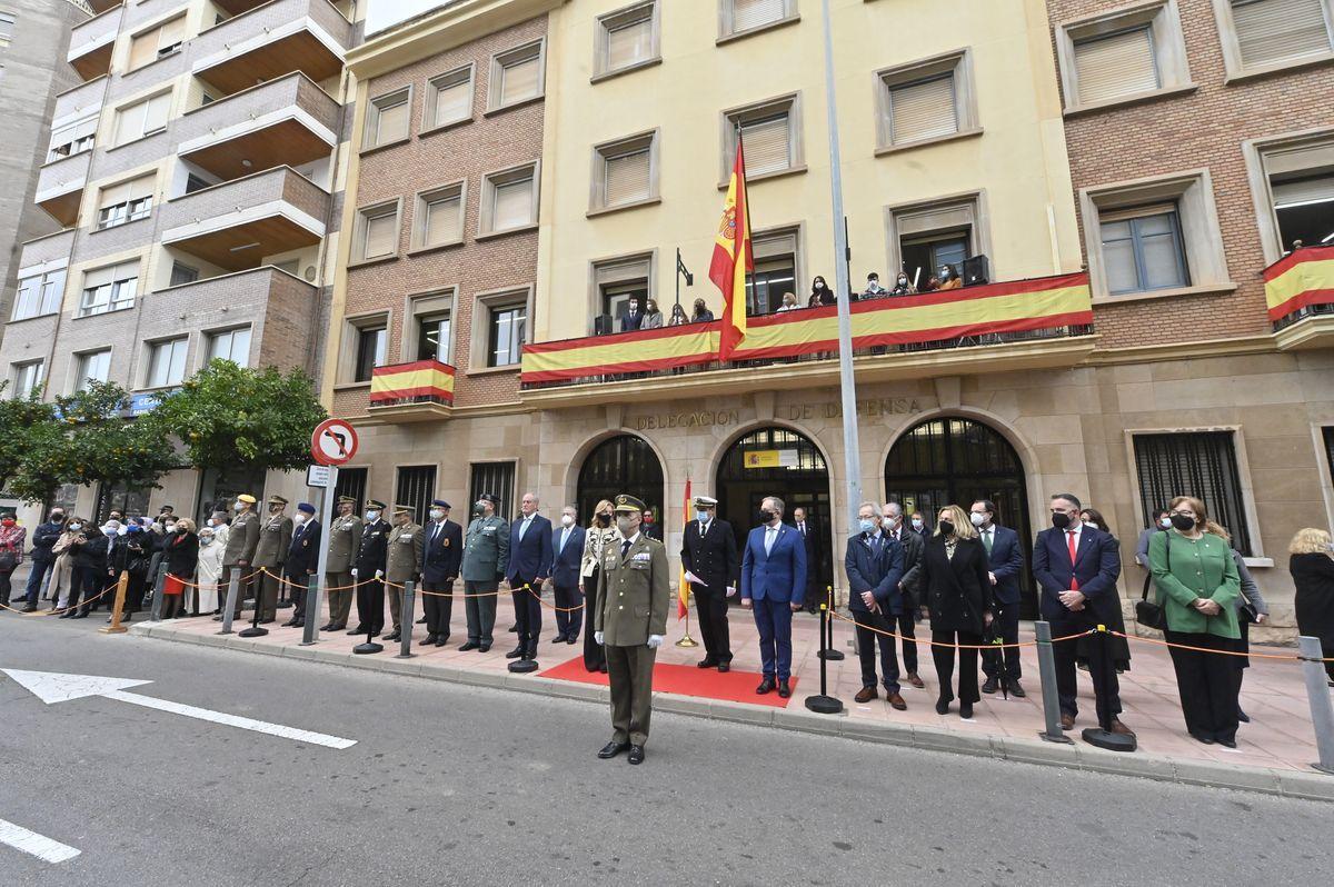 Acto institucional celebrado este sábado en la Avenida del Mar de Castelló.