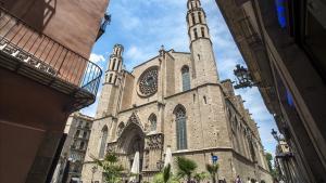 Una imagen de la iglesia de Santa Maria del Mar, en Barcelona.