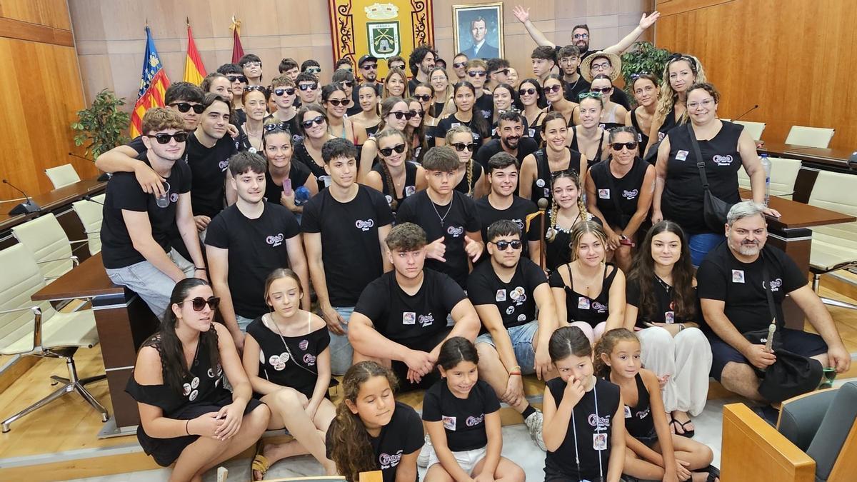 La comisión de fiestas de Calp