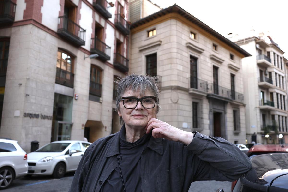 La artista islandesa Rúrí.