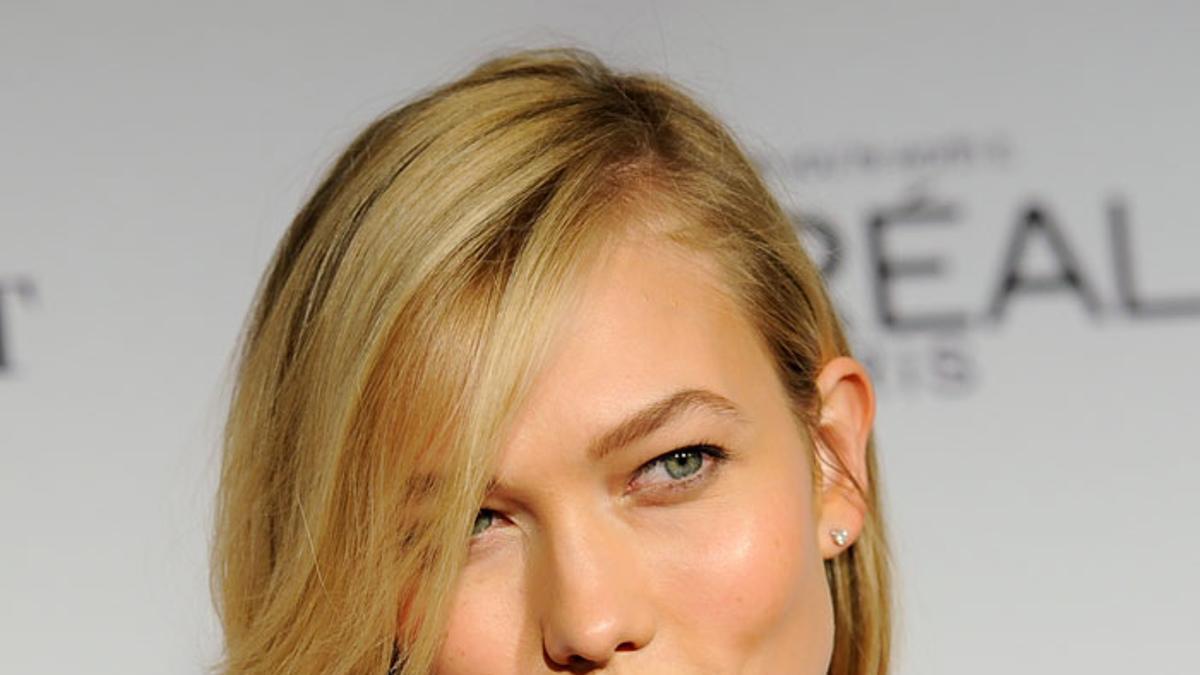 El flequillo de Karlie Kloss