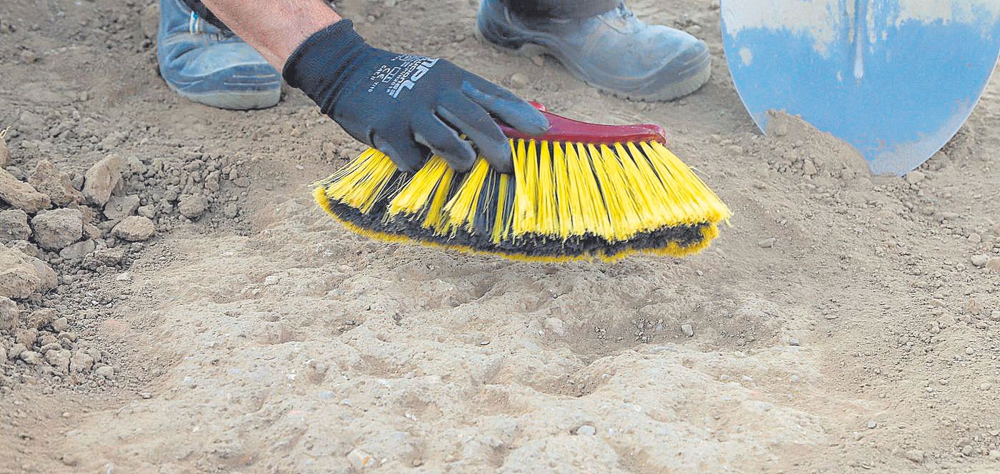 Las excavaciones buscan dar con la calzada romana que unía Mérida con Córdoba.