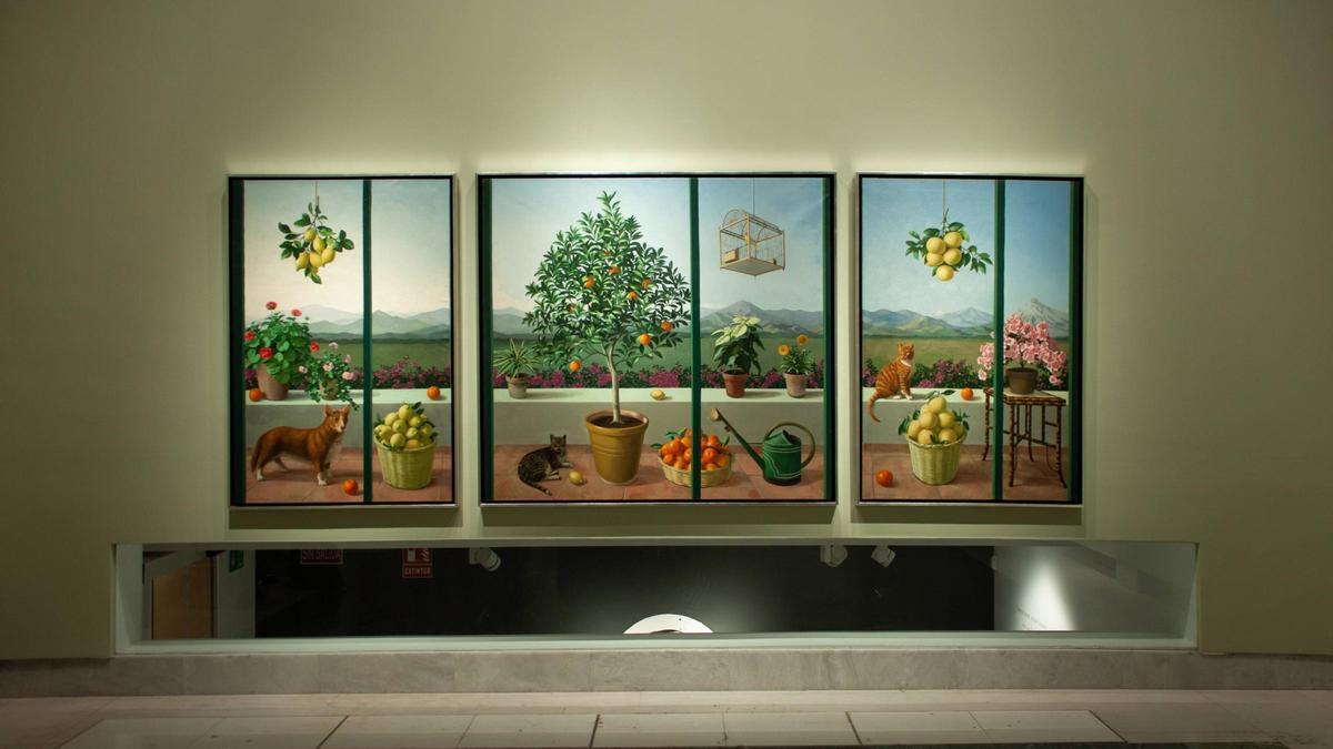 La muestra ‘Vicente Viudes. Alma de color’ se podrá visitar hasta el 25 de enero en el Centro Cultural Las Claras de Murcia.