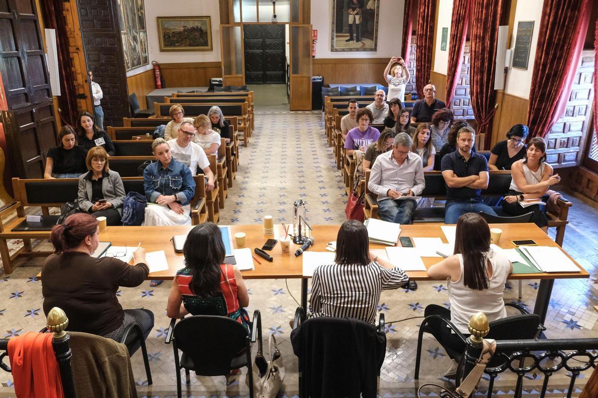Consejo Escolar de Elche el pasado miércoles