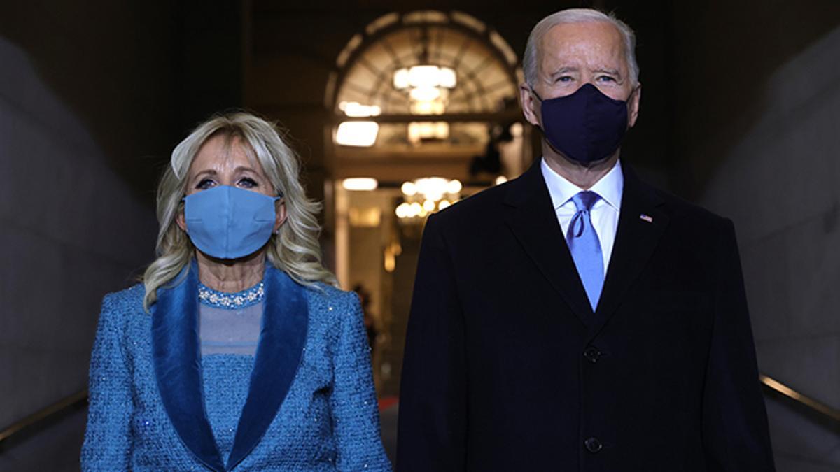 Joe y Jill Biden en la Casa Blanca