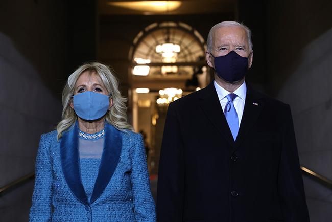 Joe y Jill Biden en la Casa Blanca