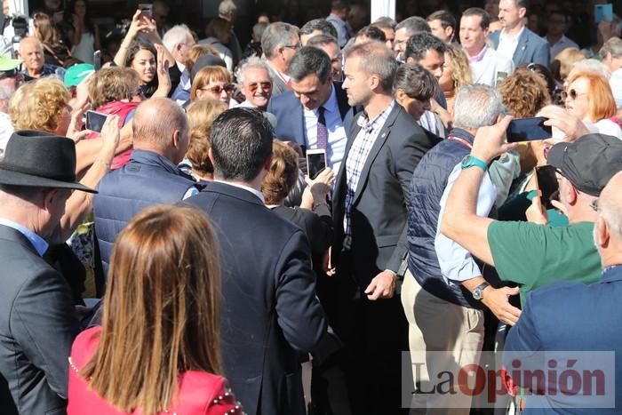 Pedro Sánchez visita Los Alcázares