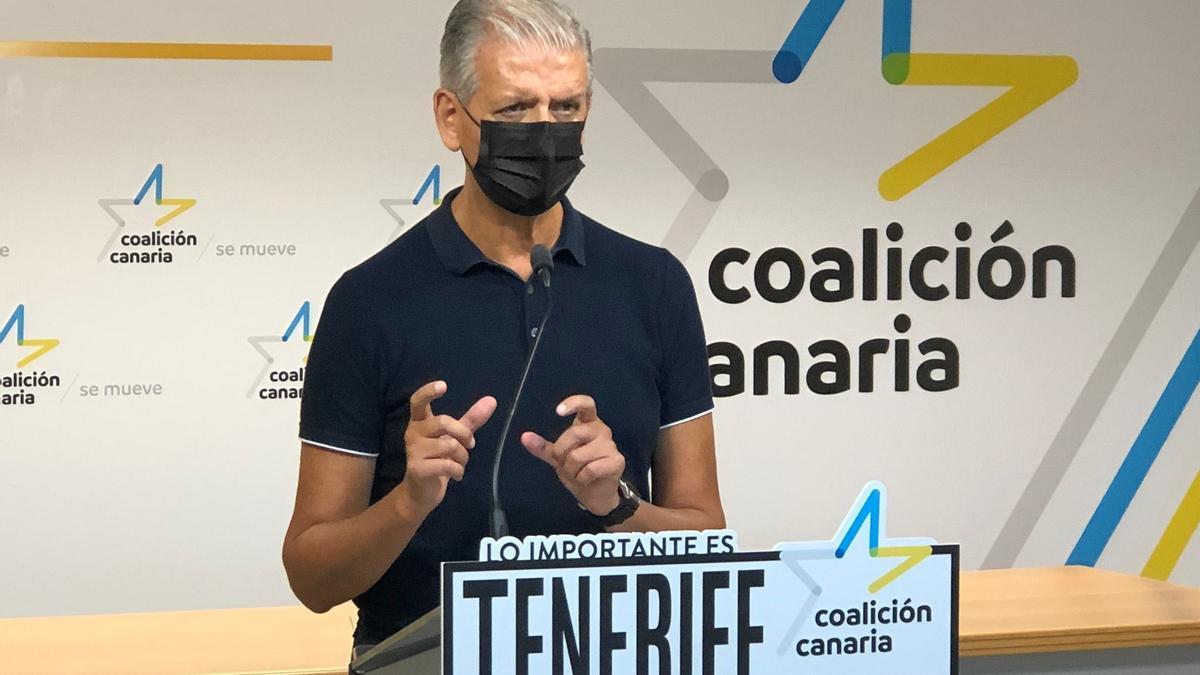 Francisco Linares, secretario general insular de Coalición Canaria en Tenerife.