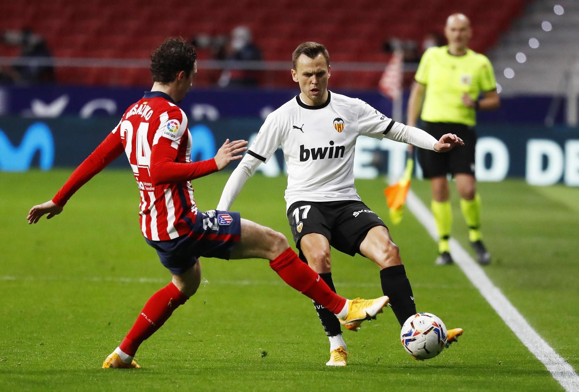 Las imágenes del Atlético de Madrid - Valencia CF