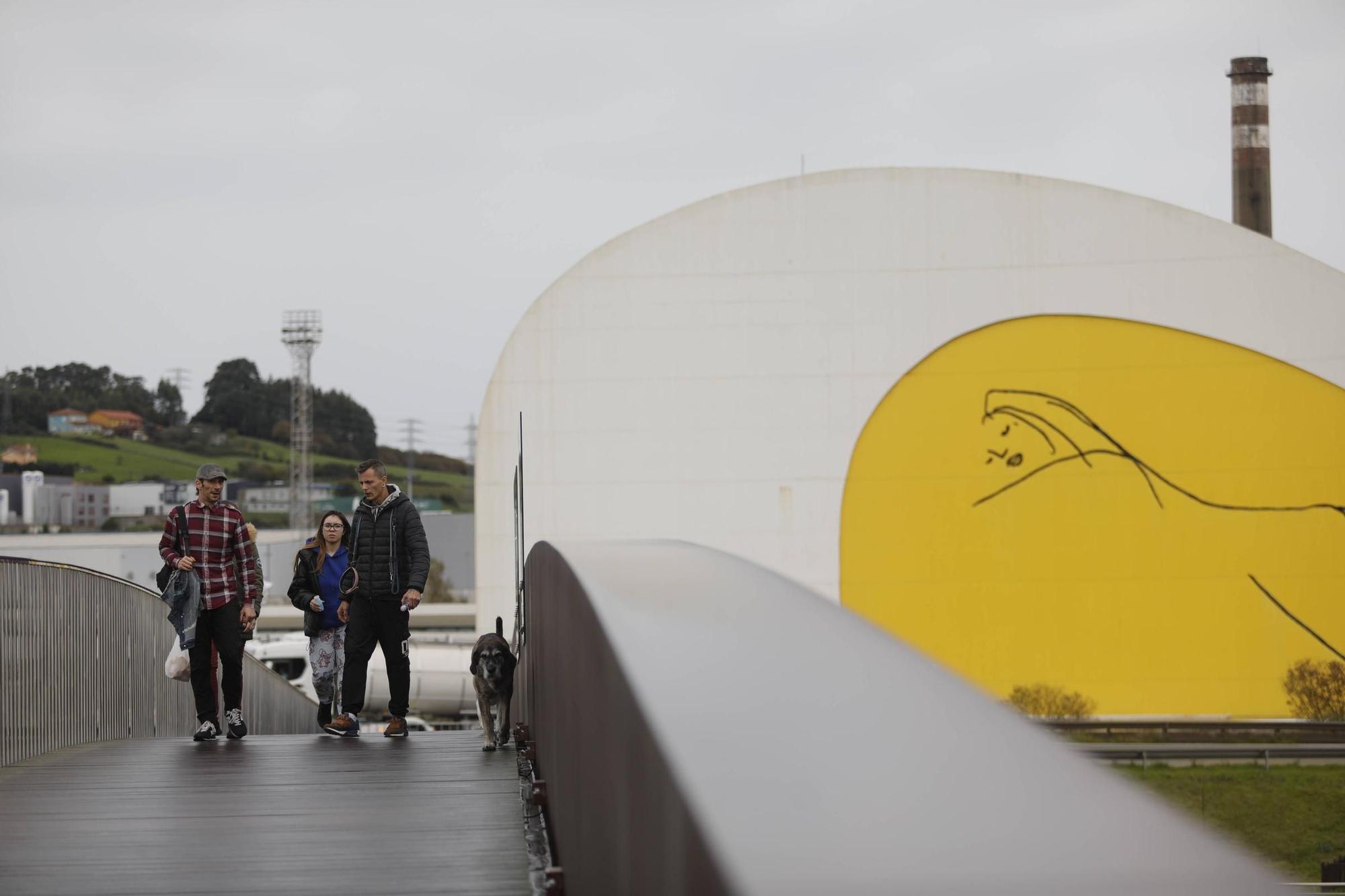 Turistas en Asturias durante el puente de la Constitución