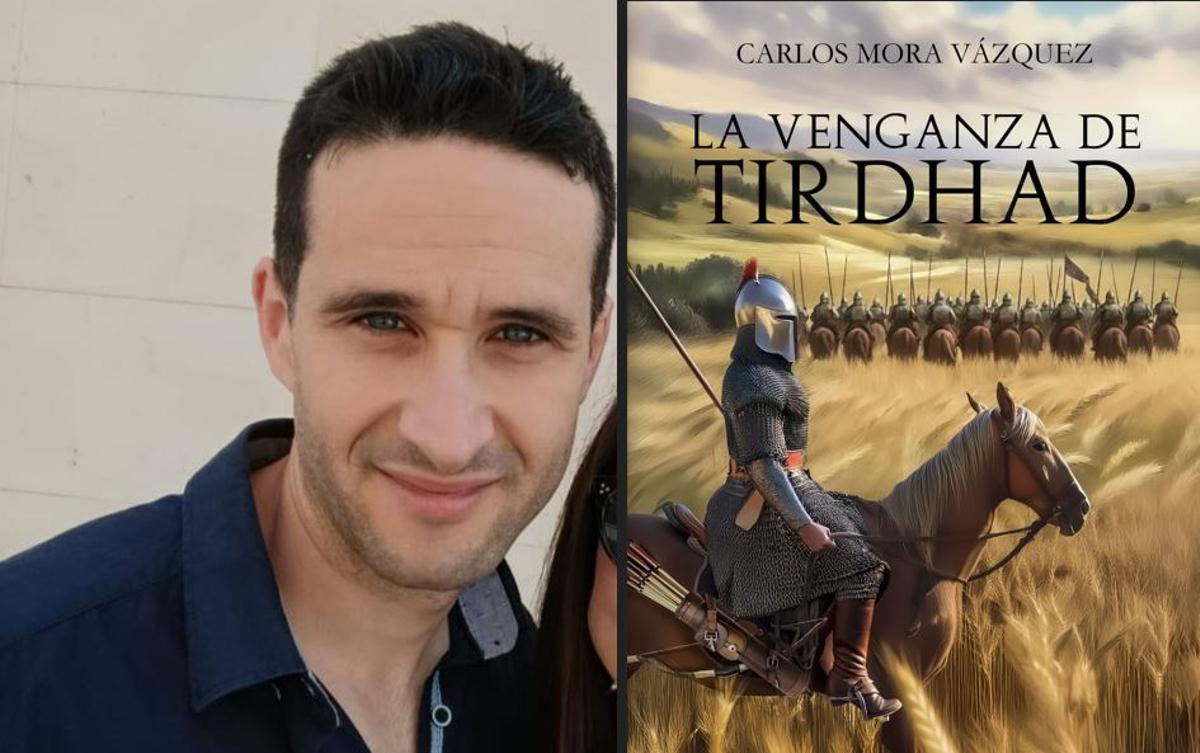 Carlos Mora Vázquez, autor de la novela histórica "La venganza de Tirdhad"