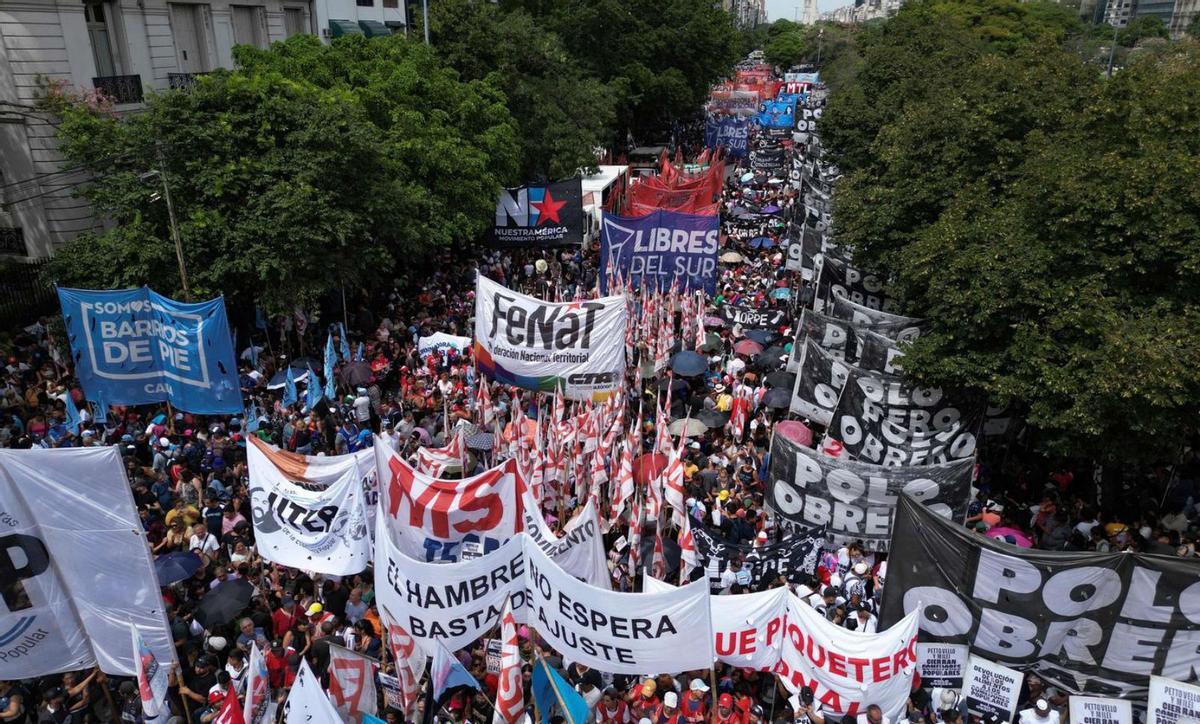 Onada de protestes a l’Argentina contra el programa econòmic del Govern