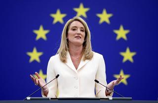 La conservadora Roberta Metsola, nueva presidenta del Parlamento Europeo