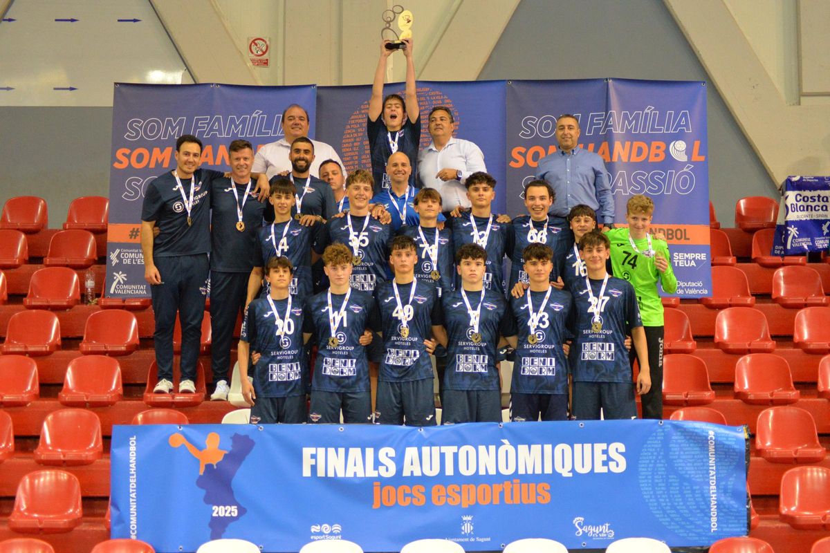 Servigroup Hoteles Benidorm, histórico campeón Cadete masculino.