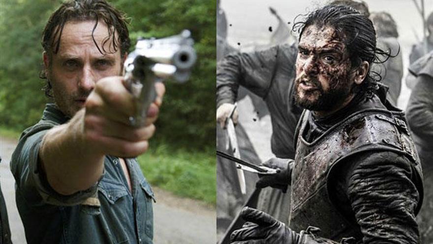 &#039;The Walking Dead&#039; vs &#039;Juego de tronos&#039;.