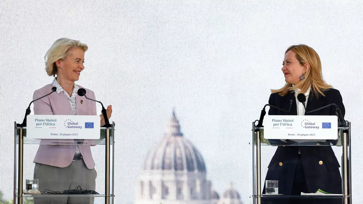 Von der Leyen y Meloni intentan cautivar a África frente el avance de China y el repliegue de EEUU