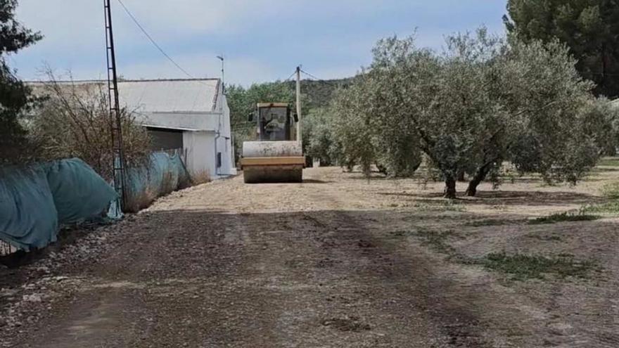 Mejora de un camino incluido dentro del Plan Itínere, de la Junta de Andalucía.