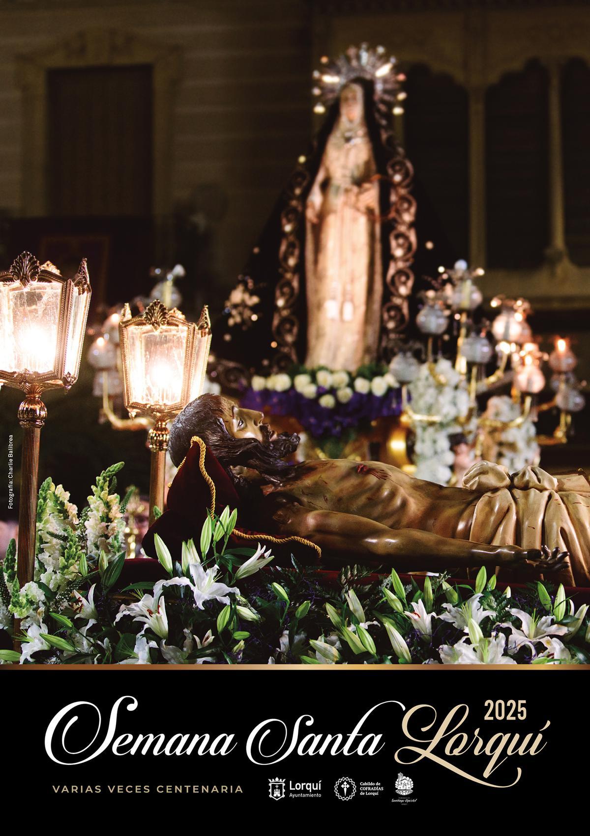 Cartel de la Semana Santa de Lorquí 2025.