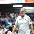 Néstor el Ché García, durante un encuentro con la selección de República Dominicana durante la última venatana FIBA.