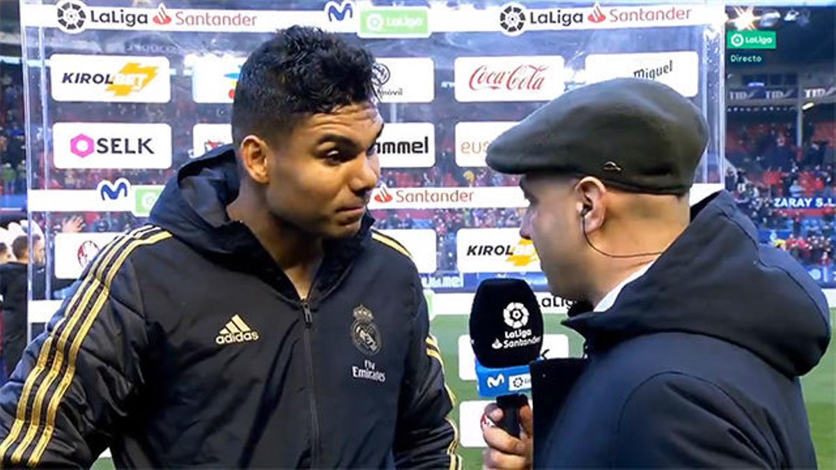 Casemiro: "Hemos demostrado que estamos peleando por todo"