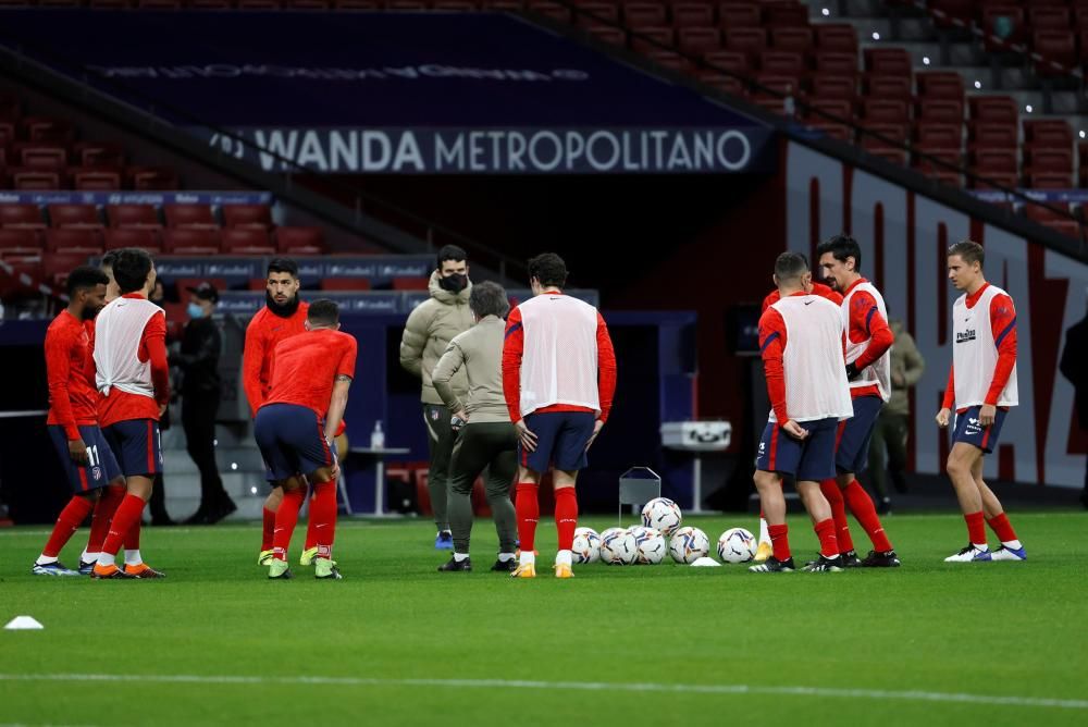 Atlético de Madrid - Valencia, en imágenes