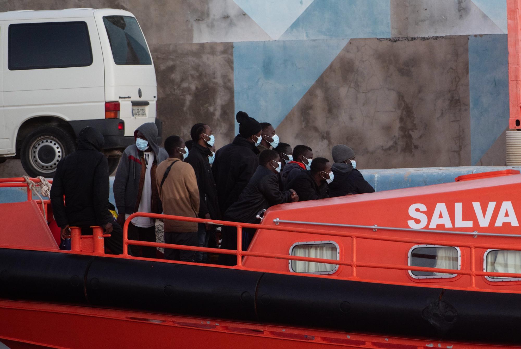 Llega de migrantes a Fuerteventura (03/09/21)