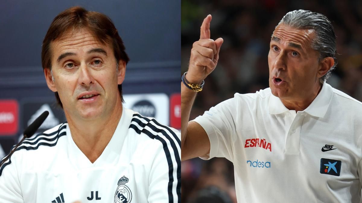 Julen Lopetegui y Sergio Scariolo, dos historias con muchos paralelismos y con el Real Madrid de fondo