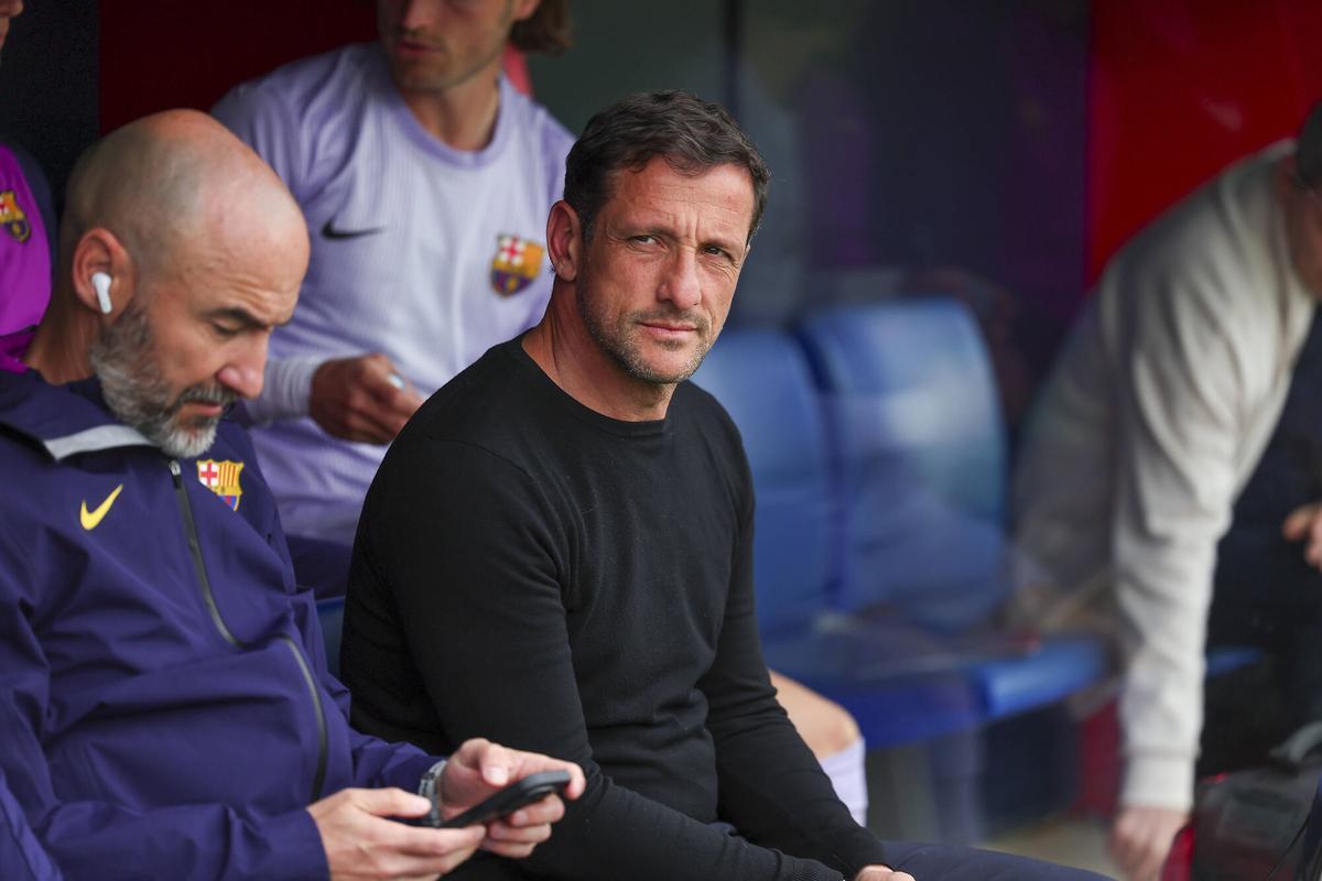 Belletti, en el banquillo del Barça Atlètic