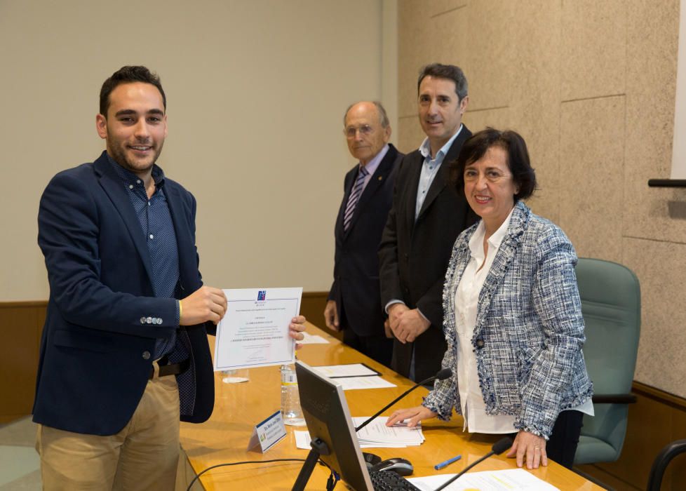 La UJI premia los mejores TFM y TFG en Ingeniería Industrial