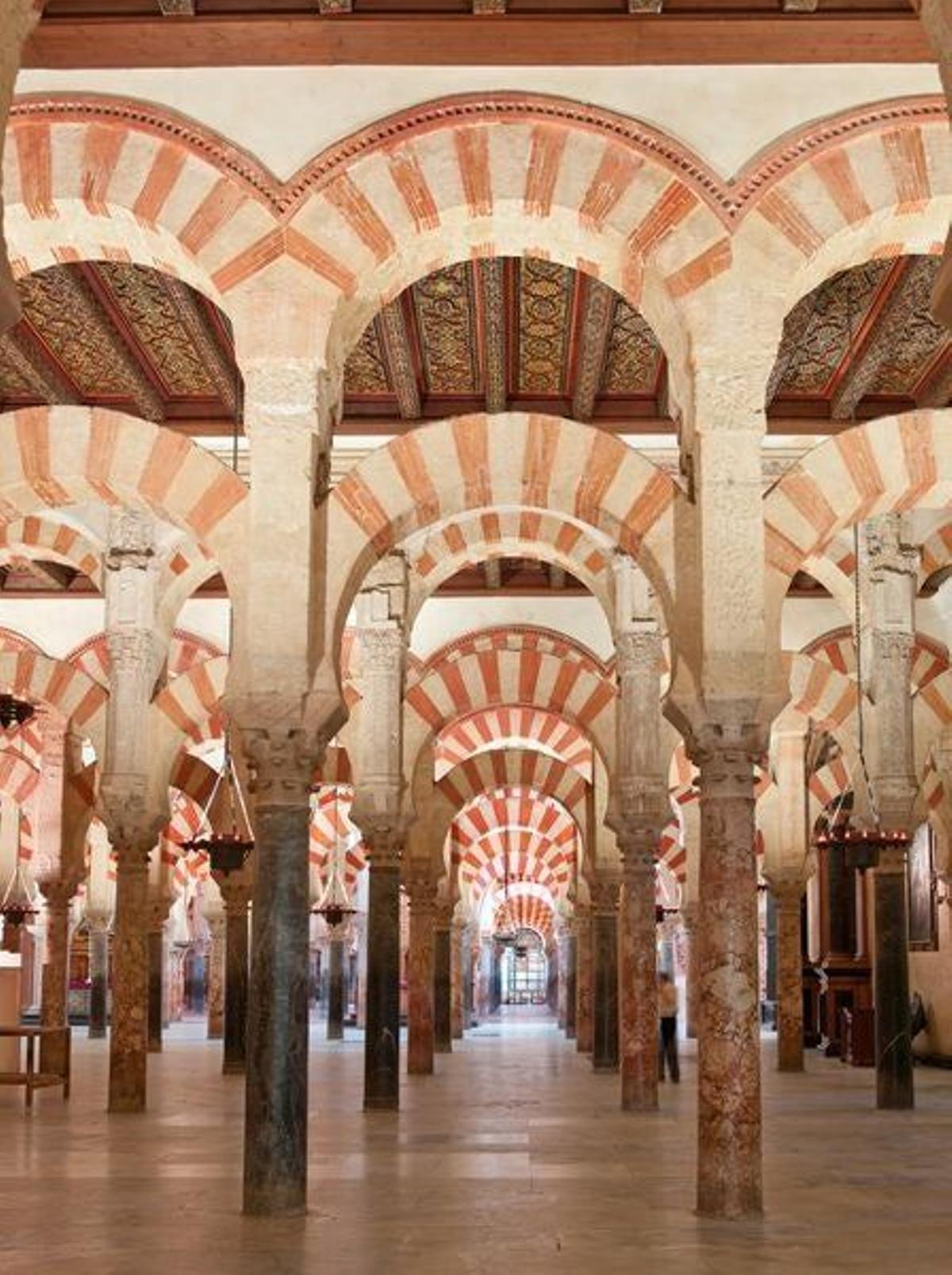 Bosque de arcos en Córdoba