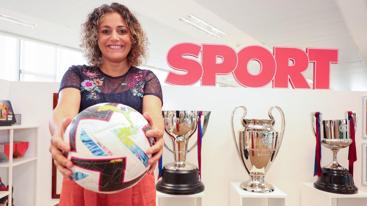 Beatriz Álvarez visitó las instalaciones de SPORT para tratar los temas de la actualidad tras la profesionalización de la primera femenina, sobre todo tras el conflicto con las árbitras