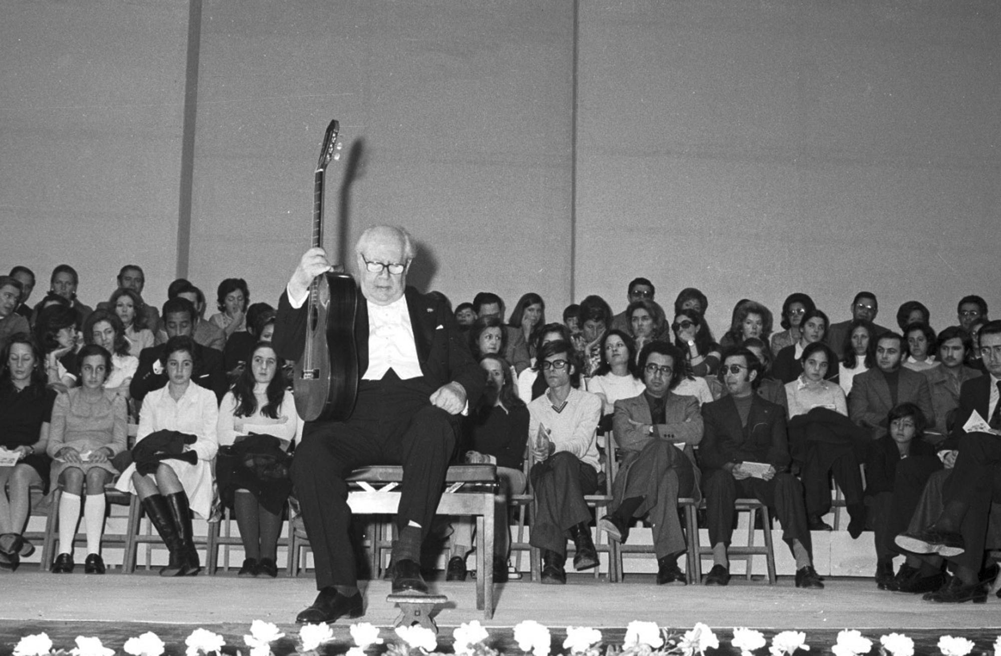 Andrés Segovia .Concierto año 72-