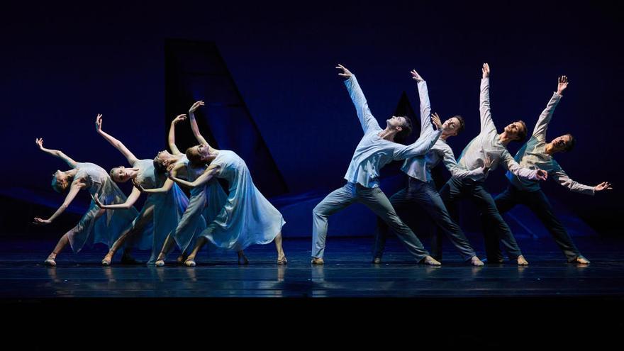 Una de les escenes del ballet &#039;Les quatre estacions&#039; a Peralada.