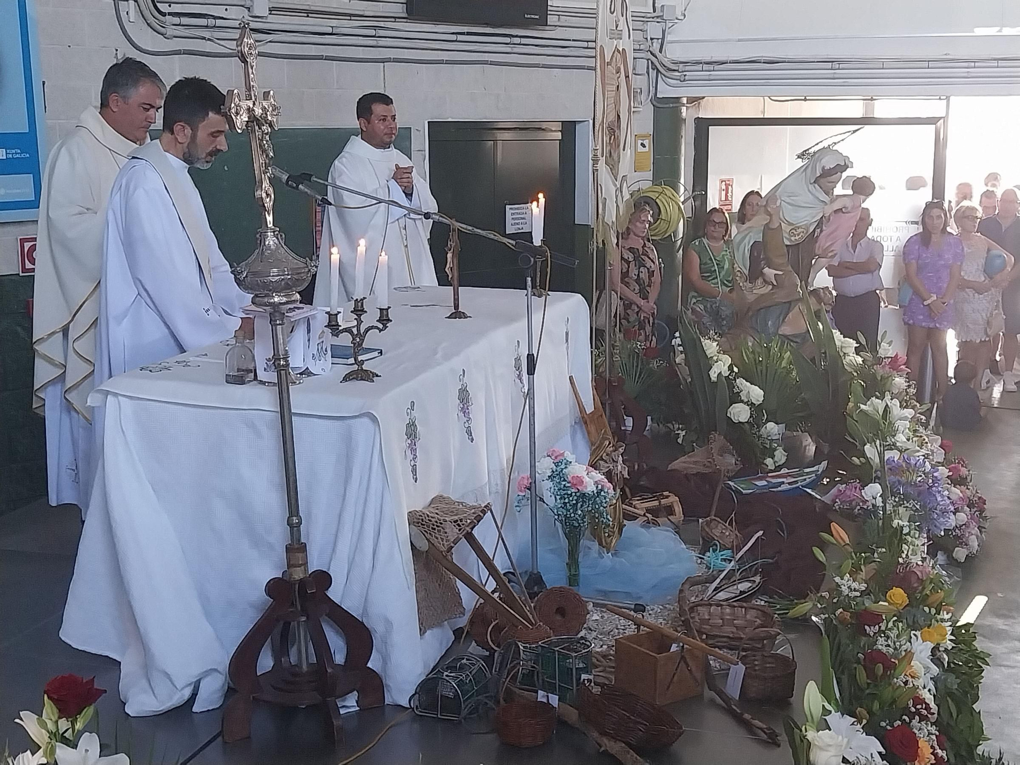 Devoción en Bueu por la Reina de los Mares