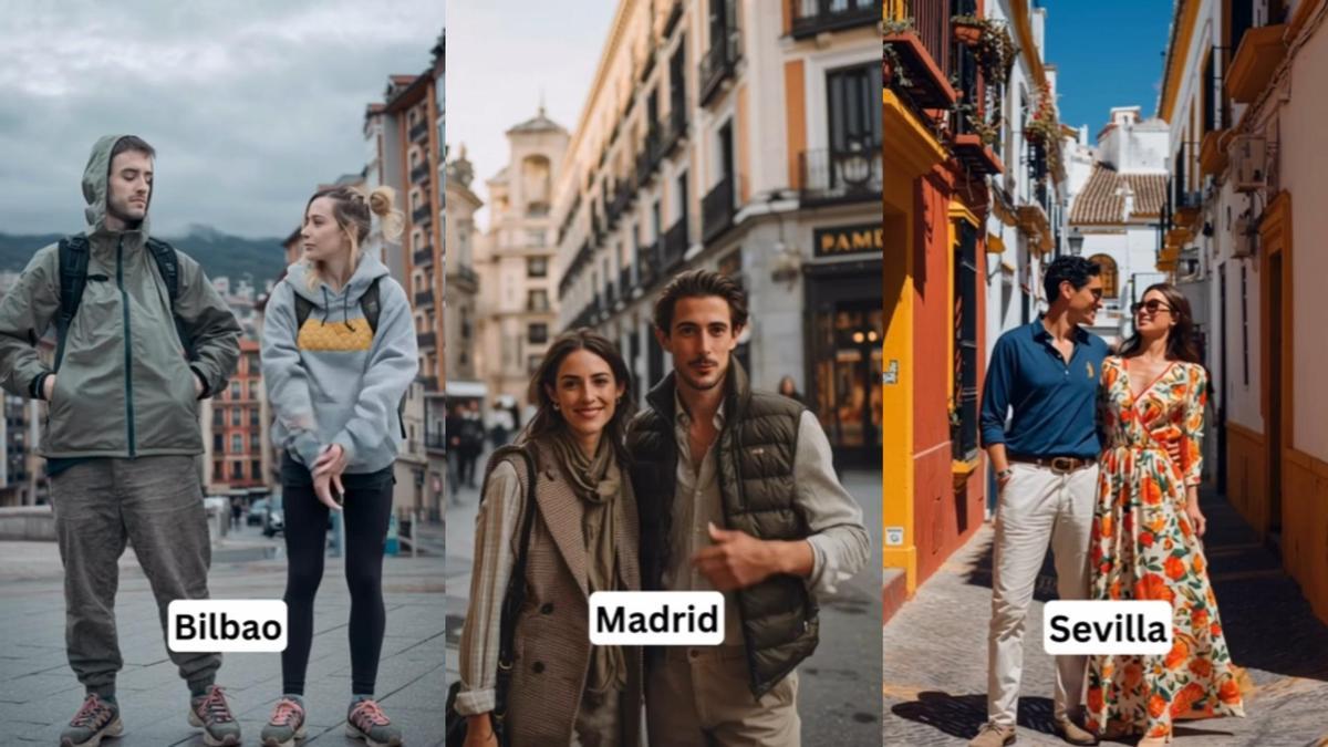 No he visto a nadie vestido así en la vida