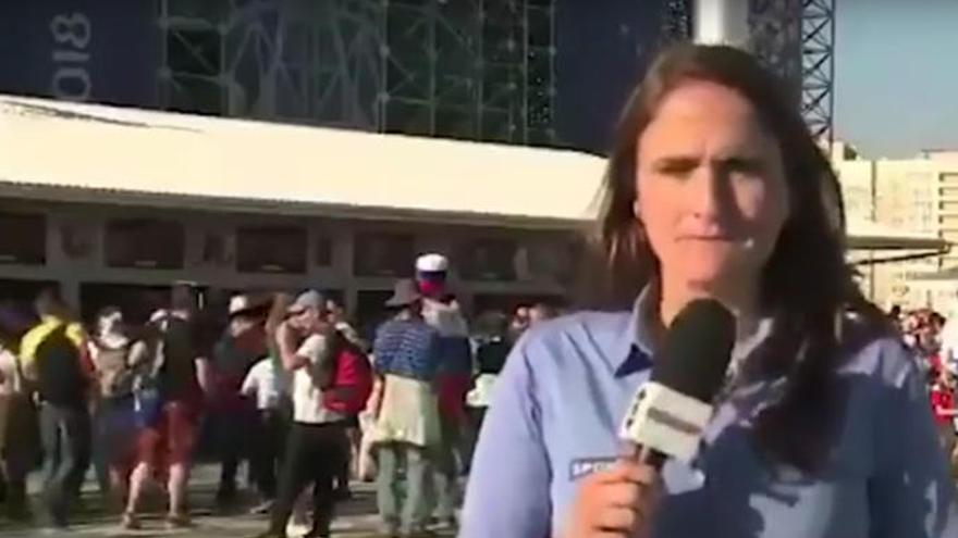 La periodista brasileña Julia Guimaraes.