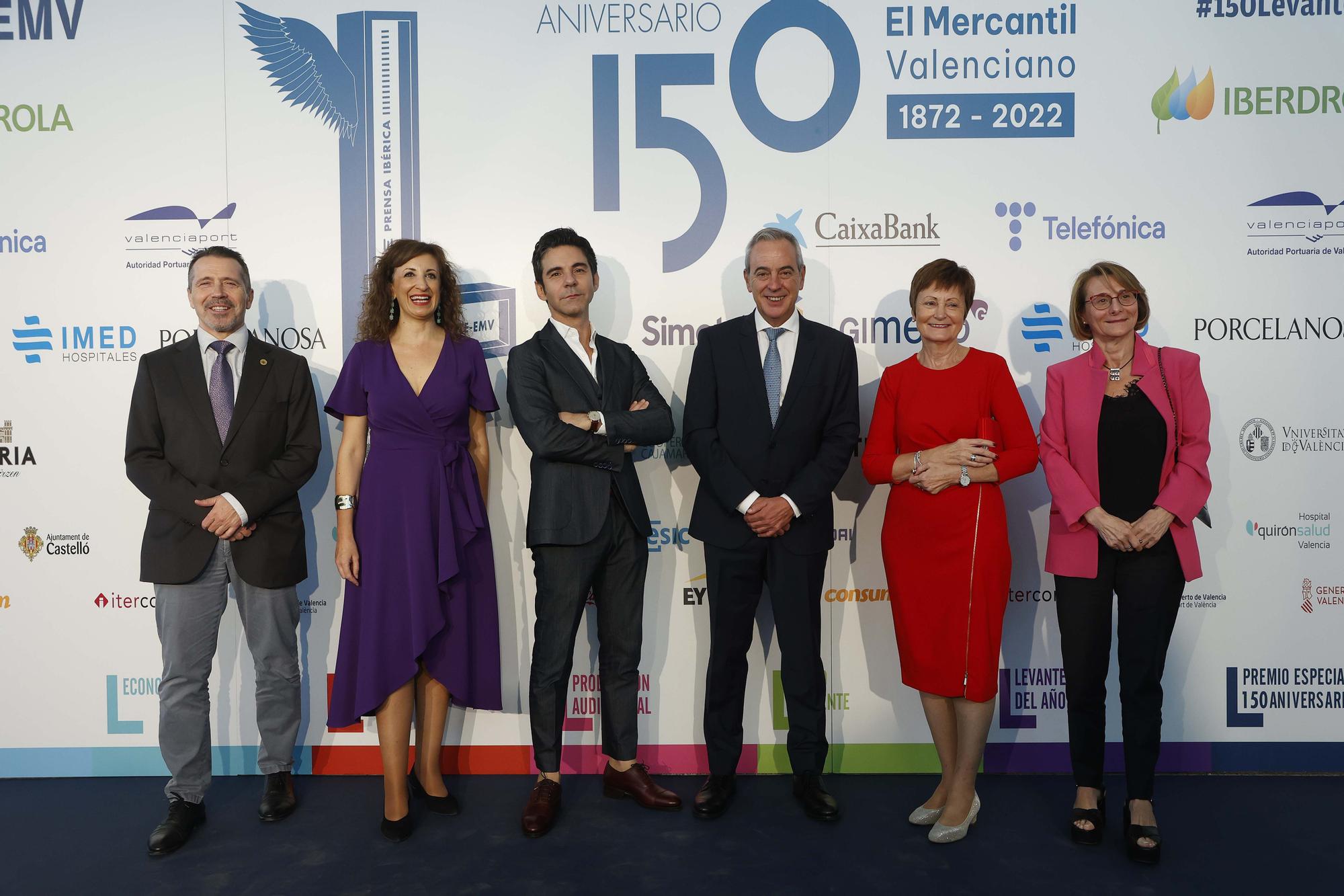 Todas las fotos de la gala de entrega de los premios Levante-EMV - 150 Aniversario